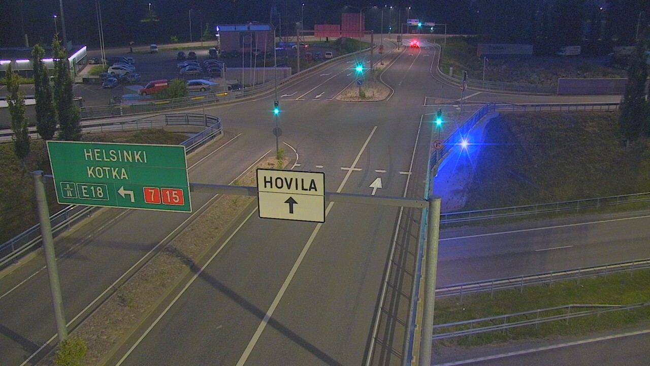 Weather Camera Image Väg 7 Kotka, Jumalniemi, Kotka, Kymenlaakso