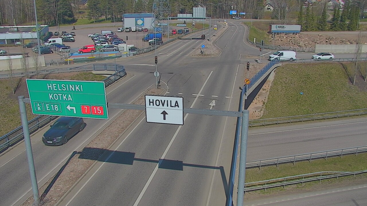 Weather Camera Image Road 7 Kotka, Jumalniemi, Kotka, Kymenlaakso