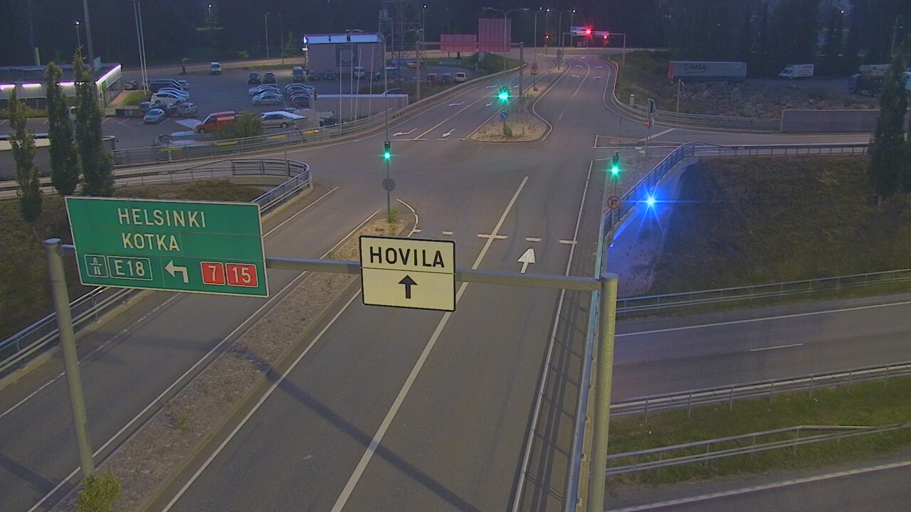 Weather Camera Image Väg 7 Kotka, Jumalniemi, Kotka, Kymenlaakso
