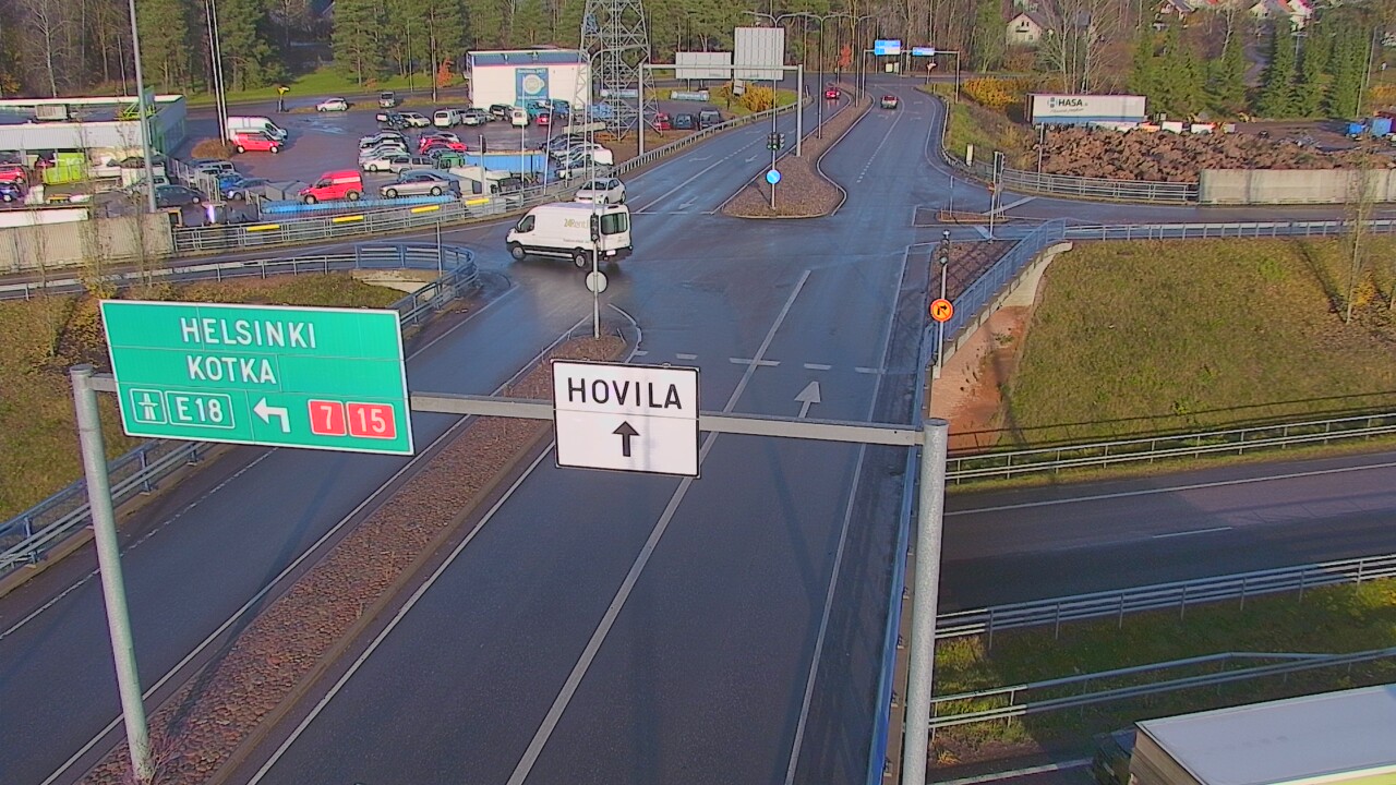 Kelikamerat Kuva Tie 7 Kotka, Jumalniemi, Kotka, Kymenlaakso