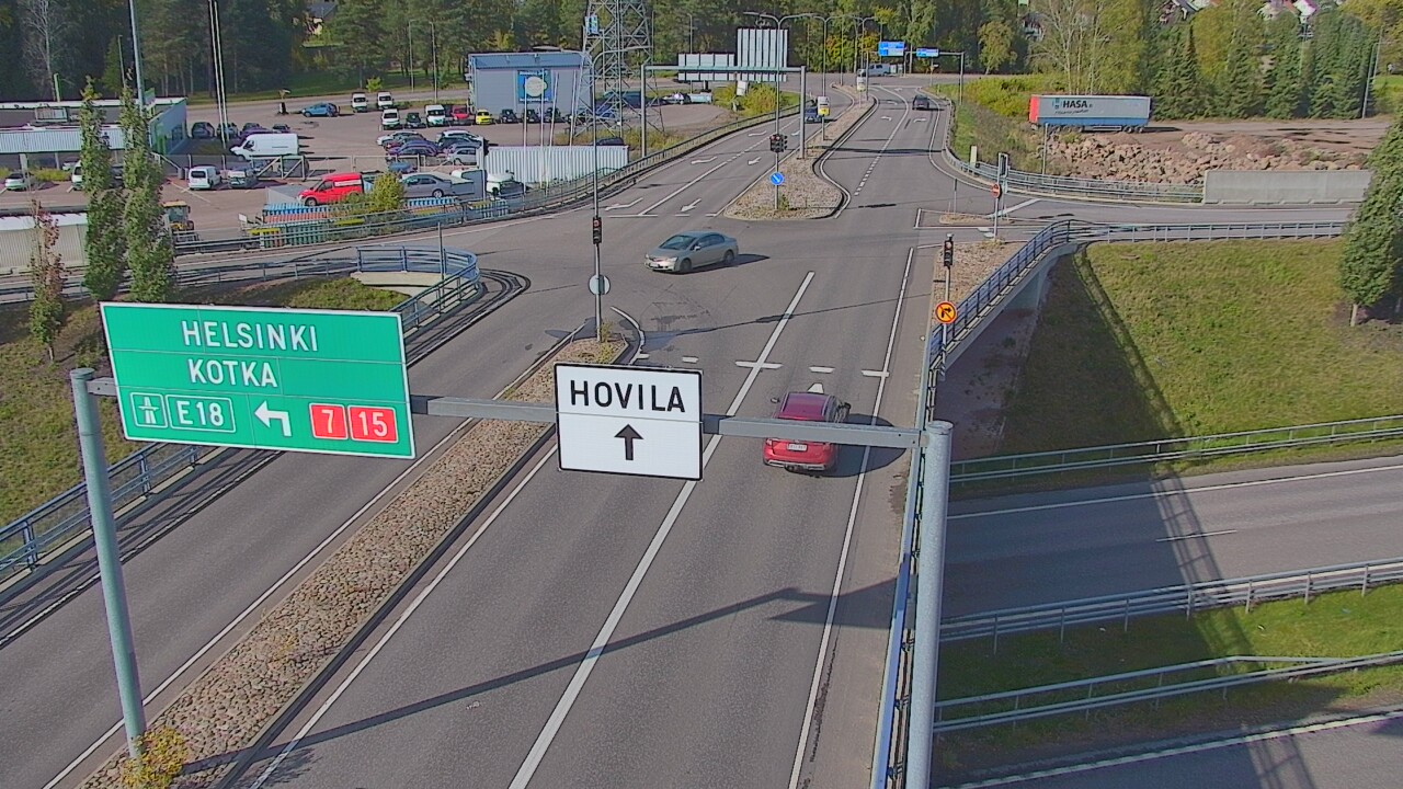 Weather Camera Image Road 7 Kotka, Jumalniemi, Kotka, Kymenlaakso
