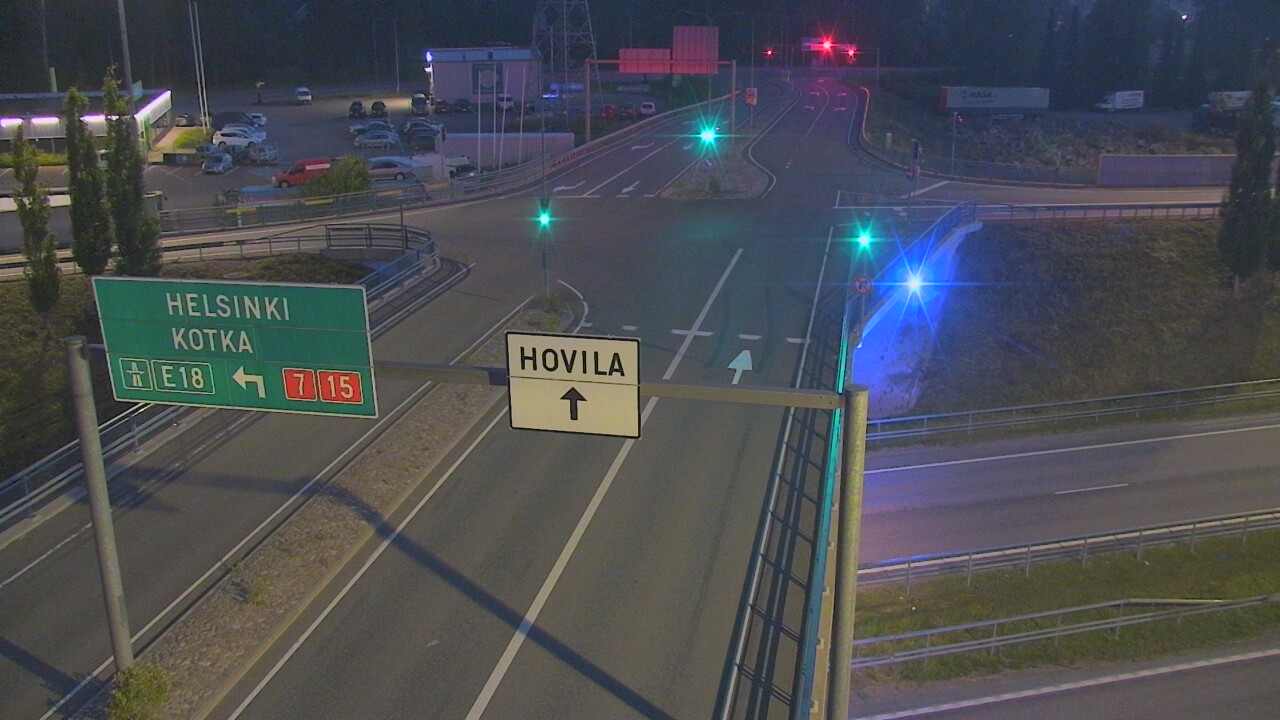 Weather Camera Image Väg 7 Kotka, Jumalniemi, Kotka, Kymenlaakso