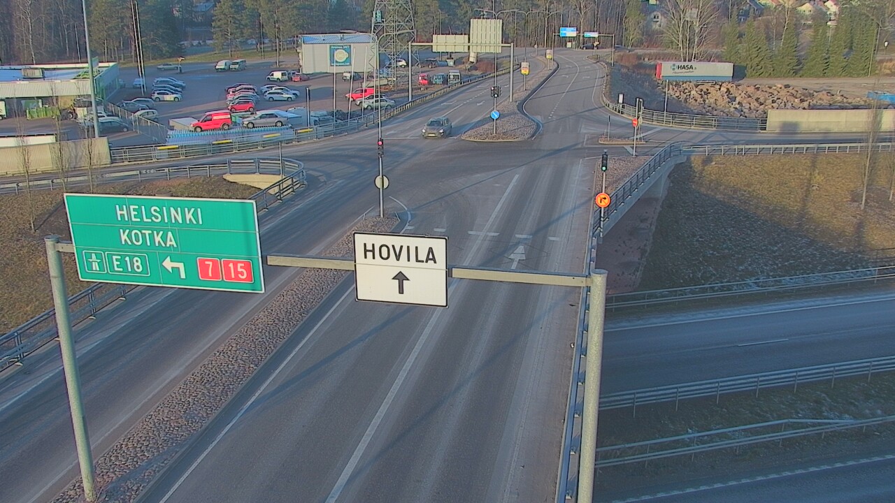 Kelikamerat Kuva Tie 7 Kotka, Jumalniemi, Kotka, Kymenlaakso