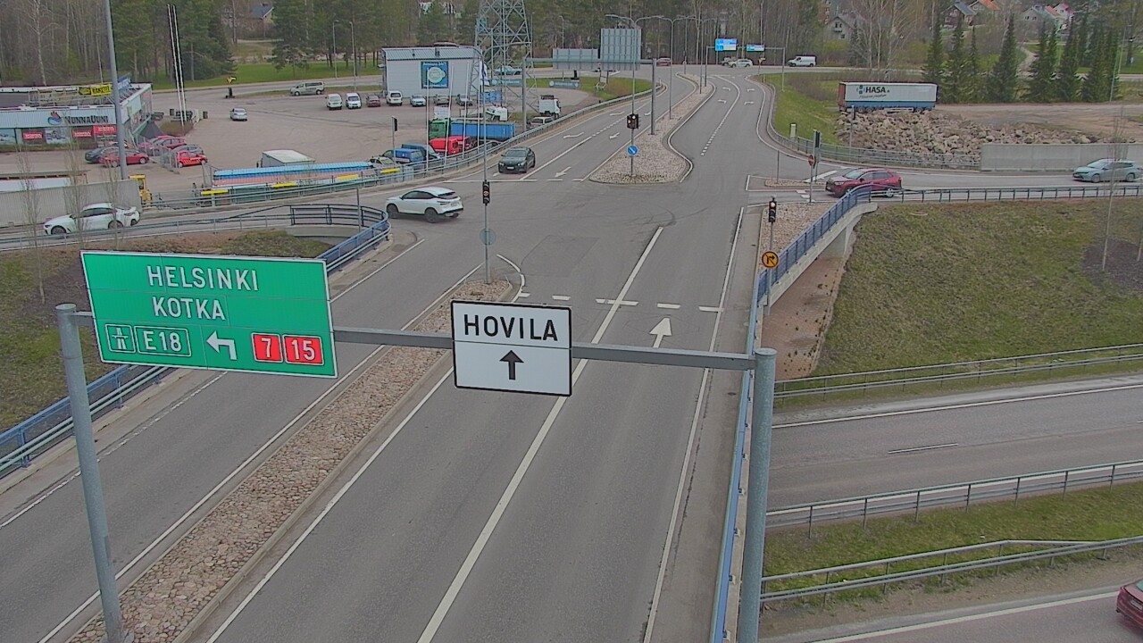 Weather Camera Image Road 7 Kotka, Jumalniemi, Kotka, Kymenlaakso