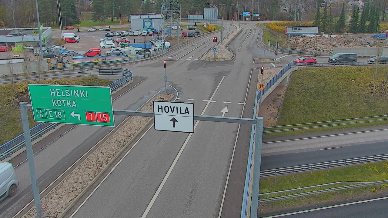 Kelikamerat Kuva Tie 7 Kotka, Jumalniemi, Kotka, Kymenlaakso