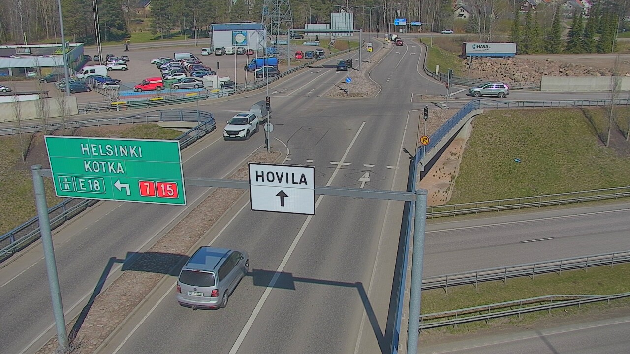 Weather Camera Image Road 7 Kotka, Jumalniemi, Kotka, Kymenlaakso