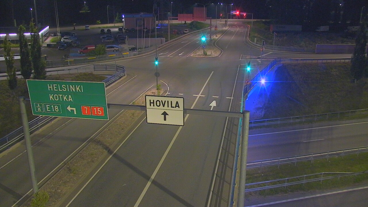 Weather Camera Image Väg 7 Kotka, Jumalniemi, Kotka, Kymenlaakso