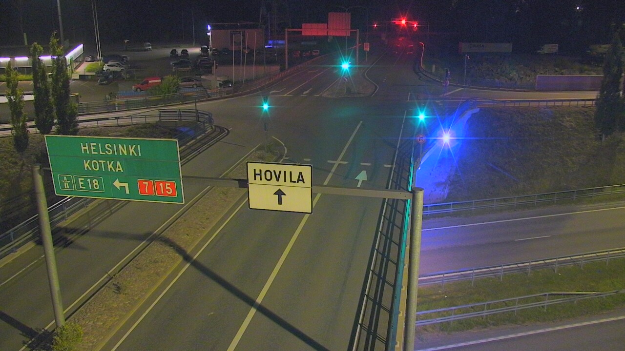 Weather Camera Image Väg 7 Kotka, Jumalniemi, Kotka, Kymenlaakso