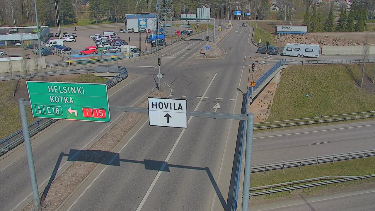 Weather Camera Image Road 7 Kotka, Jumalniemi, Kotka, Kymenlaakso