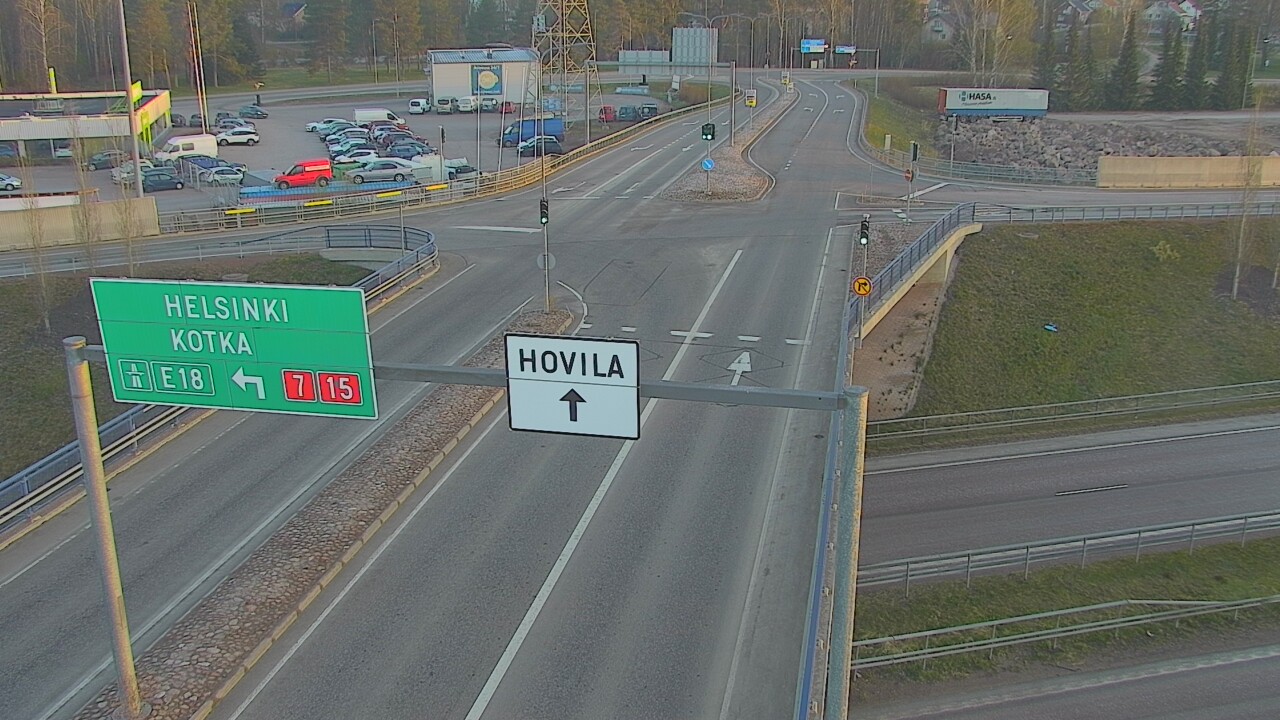 Weather Camera Image Road 7 Kotka, Jumalniemi, Kotka, Kymenlaakso