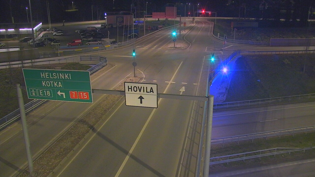 Weather Camera Image Väg 7 Kotka, Jumalniemi, Kotka, Kymenlaakso