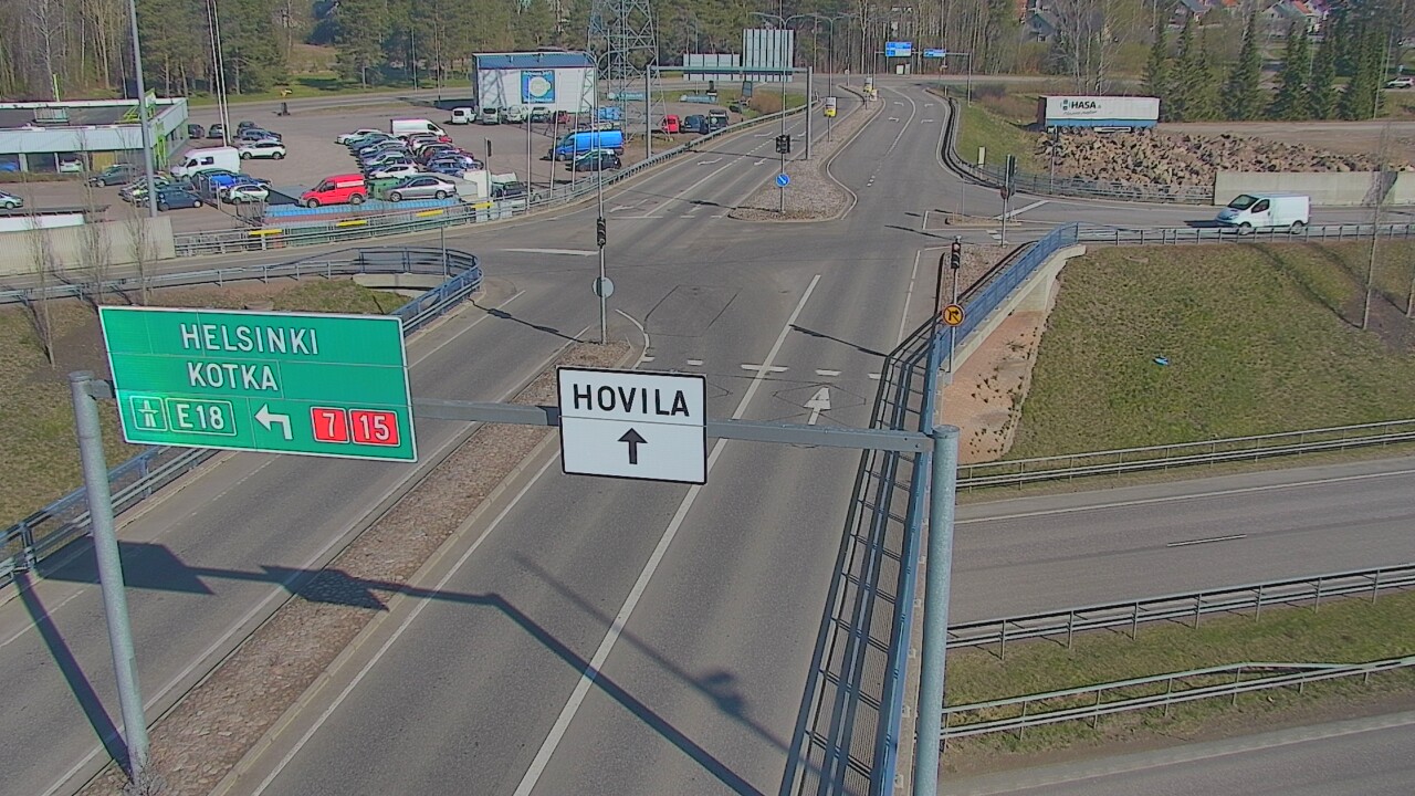 Weather Camera Image Road 7 Kotka, Jumalniemi, Kotka, Kymenlaakso