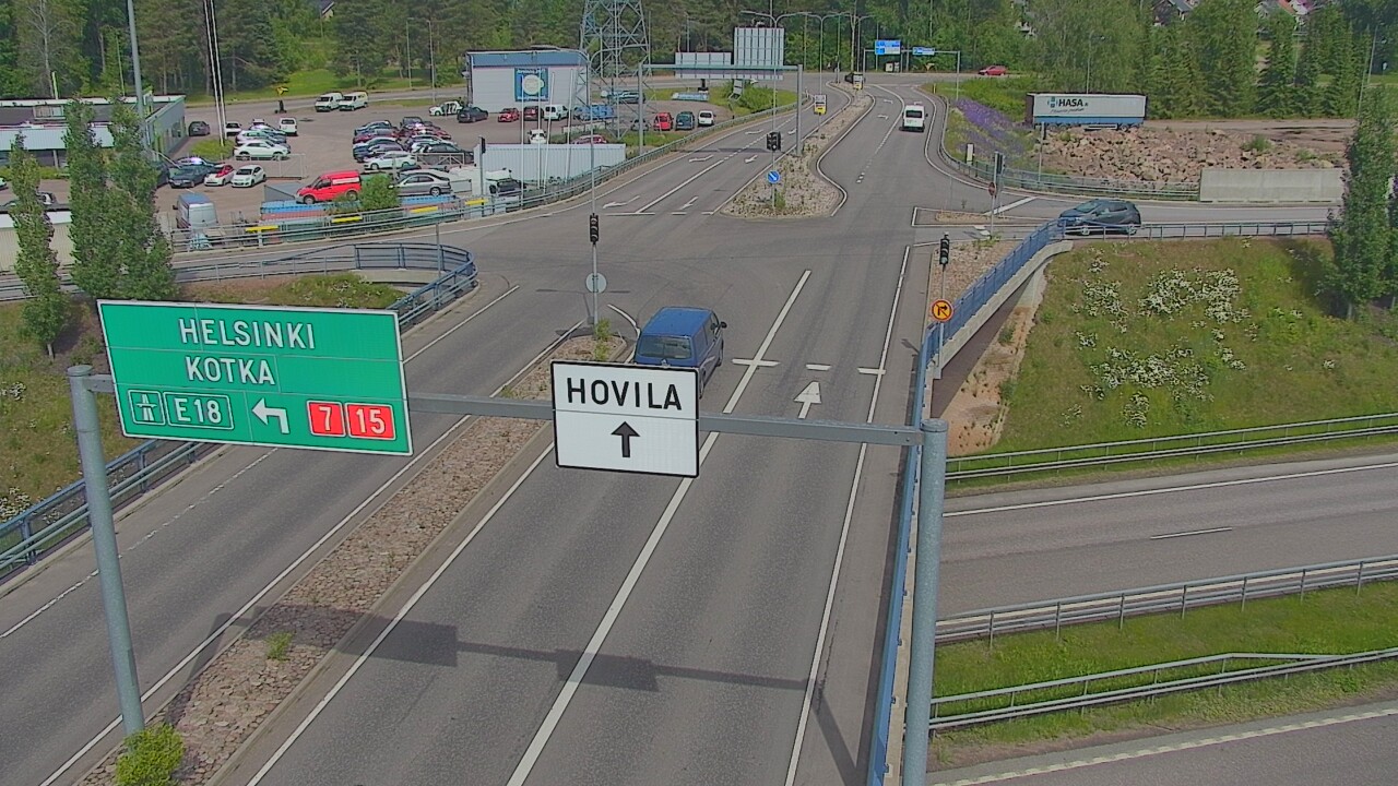 Kelikamerat Kuva Tie 7 Kotka, Jumalniemi, Kotka, Kymenlaakso