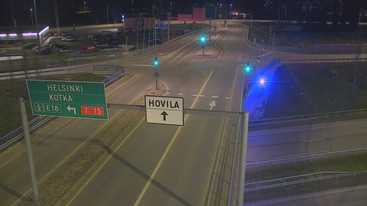 Weather Camera Image Väg 7 Kotka, Jumalniemi, Kotka, Kymenlaakso
