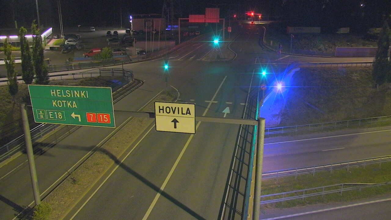Weather Camera Image Väg 7 Kotka, Jumalniemi, Kotka, Kymenlaakso