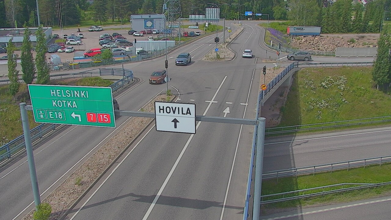 Kelikamerat Kuva Tie 7 Kotka, Jumalniemi, Kotka, Kymenlaakso