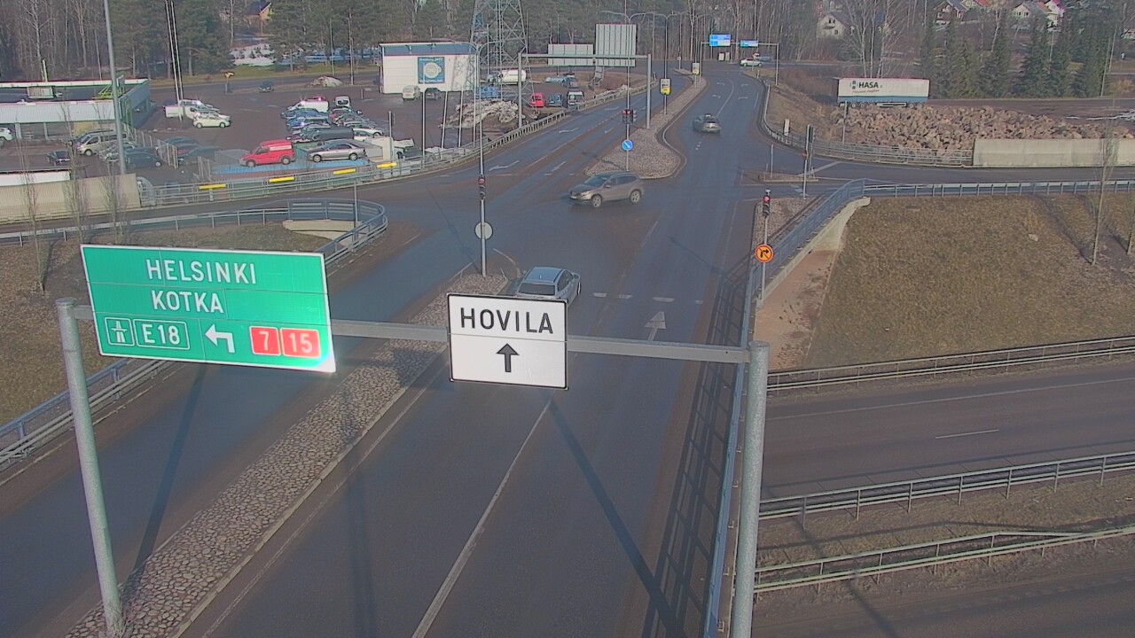 Kelikamerat Kuva Tie 7 Kotka, Jumalniemi, Kotka, Kymenlaakso