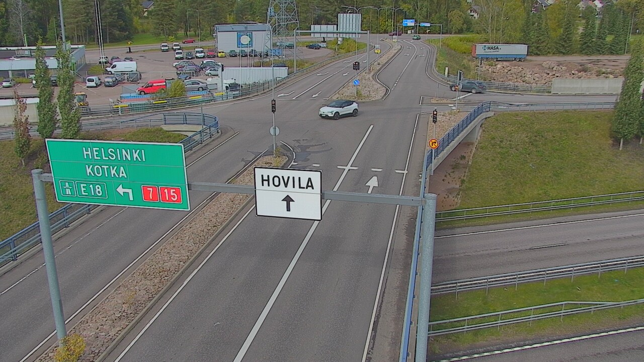 Kelikamerat Kuva Tie 7 Kotka, Jumalniemi, Kotka, Kymenlaakso