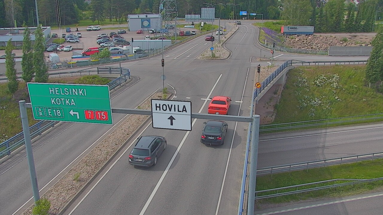 Kelikamerat Kuva Tie 7 Kotka, Jumalniemi, Kotka, Kymenlaakso