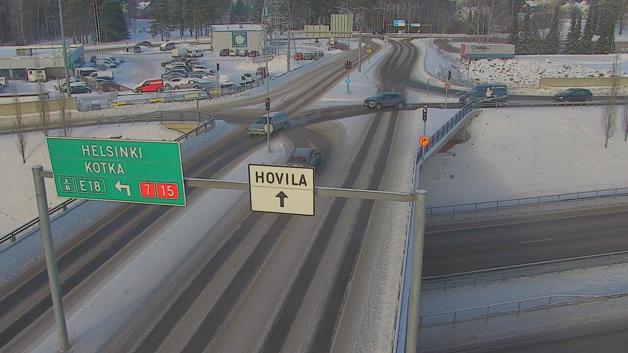 Weather Camera Image Road 7 Kotka, Jumalniemi, Kotka, Kymenlaakso
