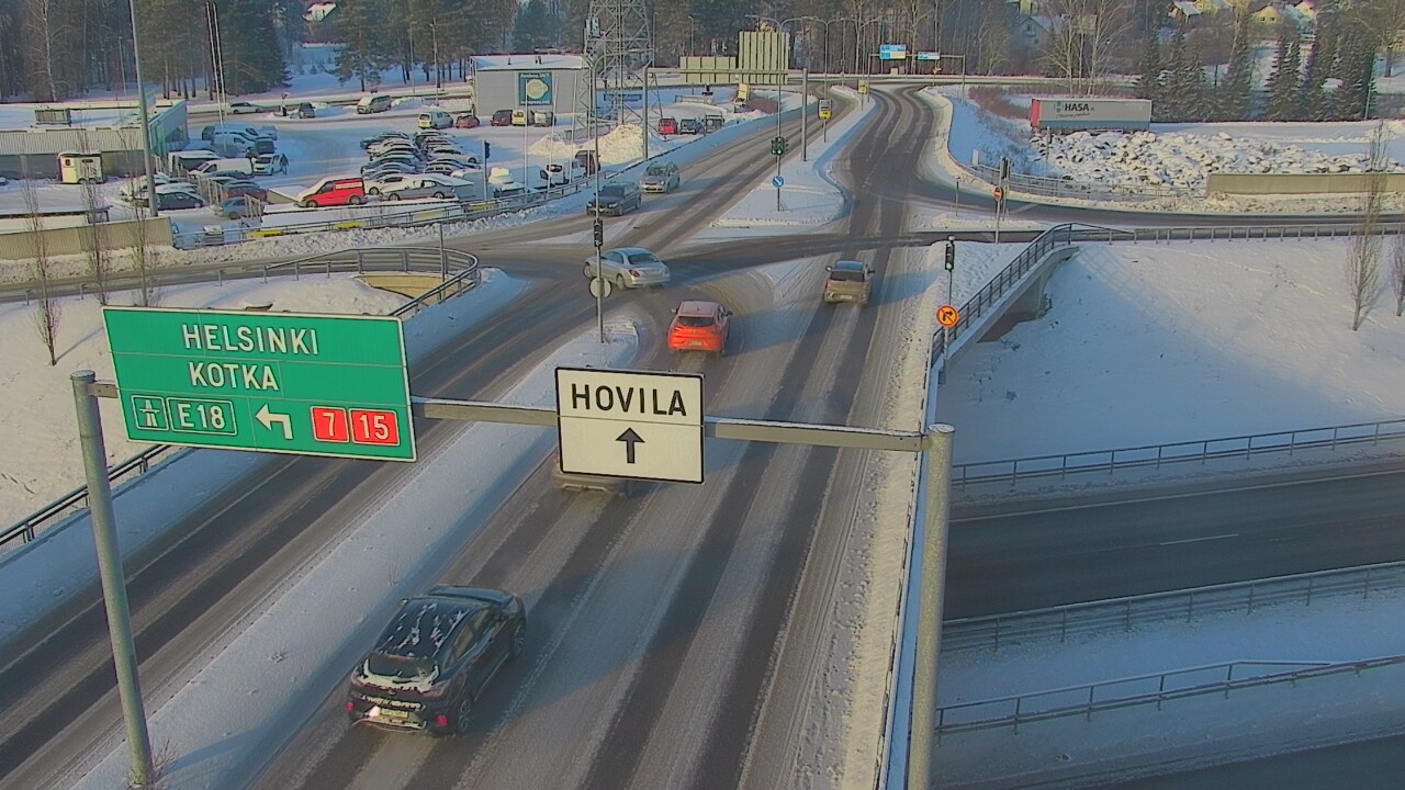 Weather Camera Image Road 7 Kotka, Jumalniemi, Kotka, Kymenlaakso