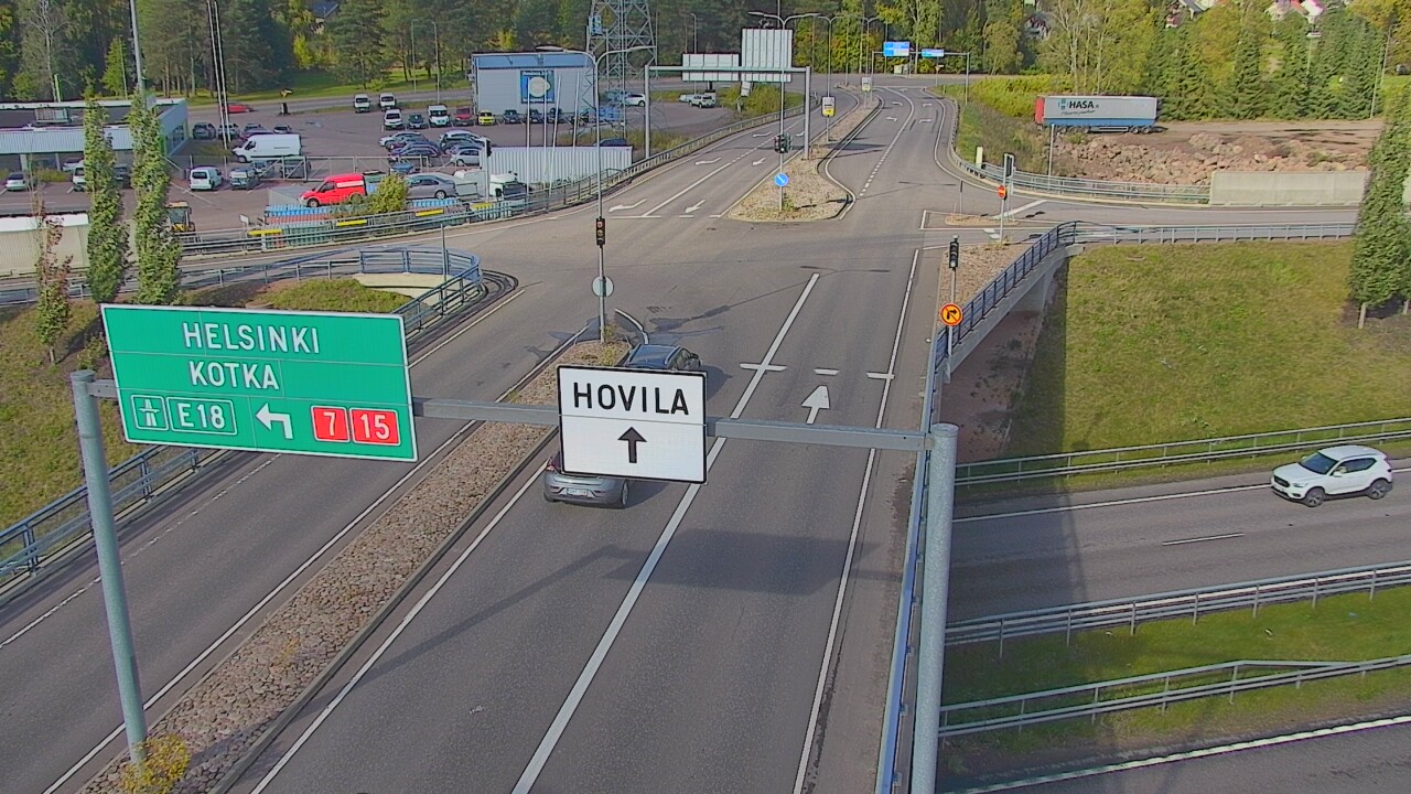 Weather Camera Image Road 7 Kotka, Jumalniemi, Kotka, Kymenlaakso