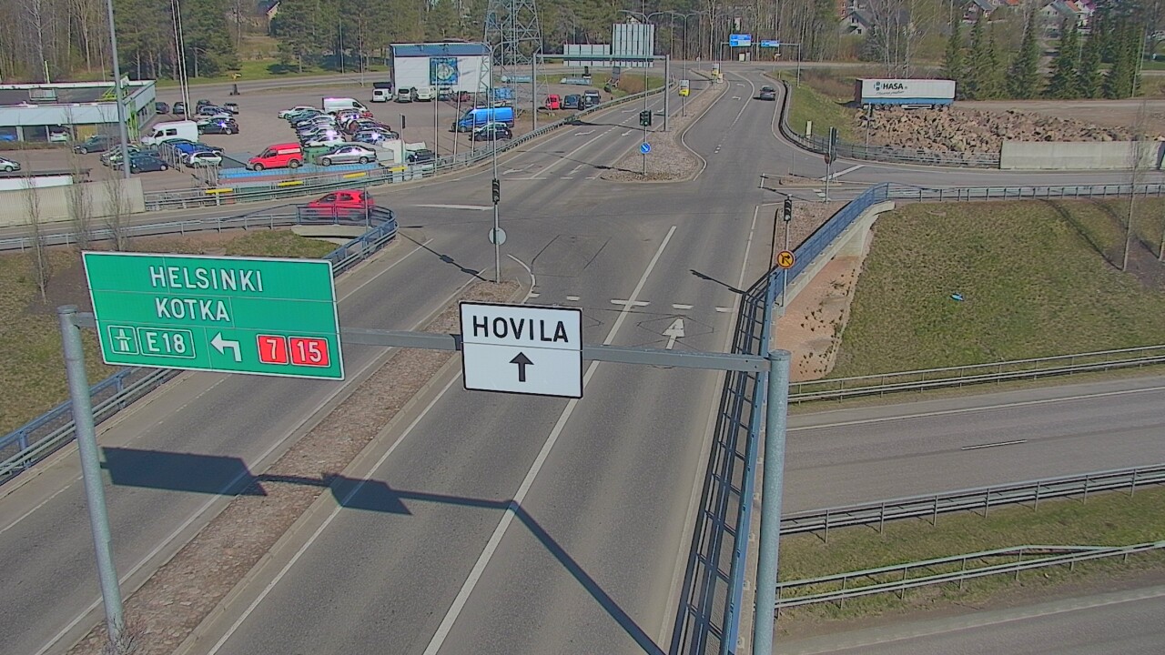 Weather Camera Image Road 7 Kotka, Jumalniemi, Kotka, Kymenlaakso