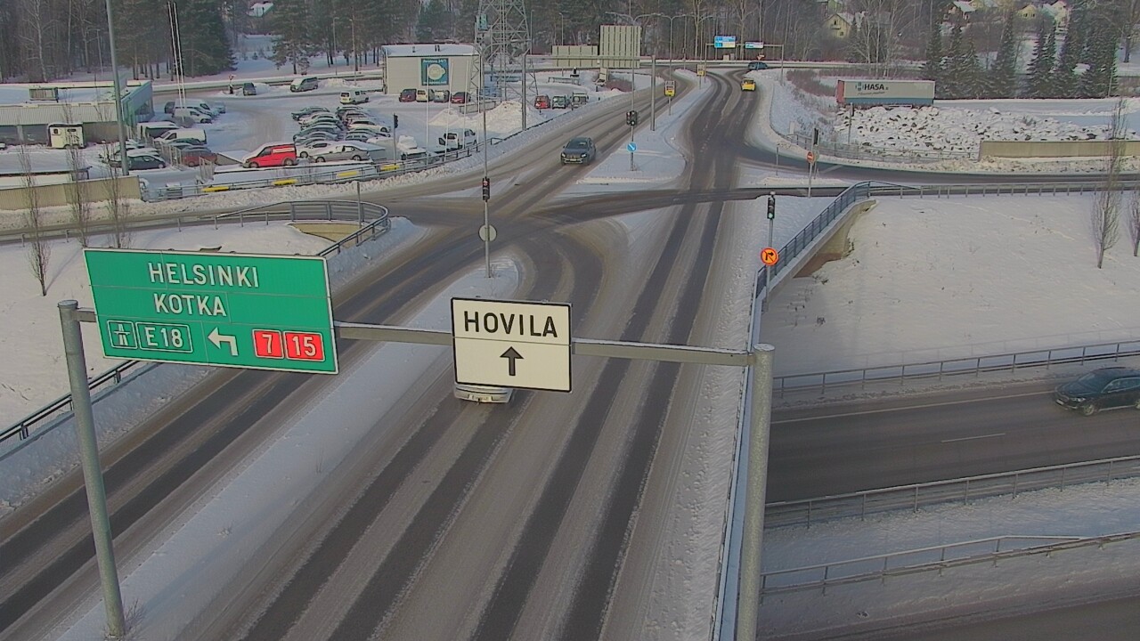 Weather Camera Image Road 7 Kotka, Jumalniemi, Kotka, Kymenlaakso