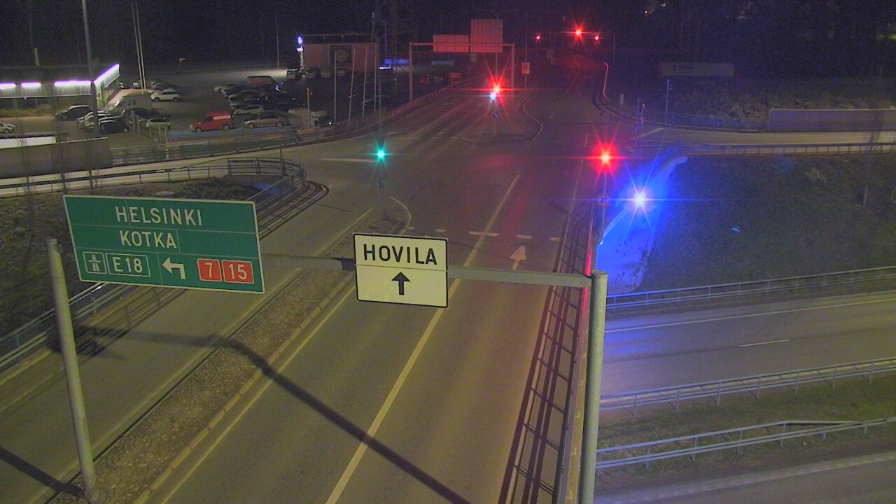Weather Camera Image Väg 7 Kotka, Jumalniemi, Kotka, Kymenlaakso