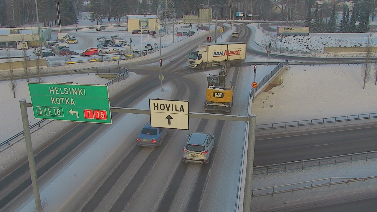 Weather Camera Image Road 7 Kotka, Jumalniemi, Kotka, Kymenlaakso