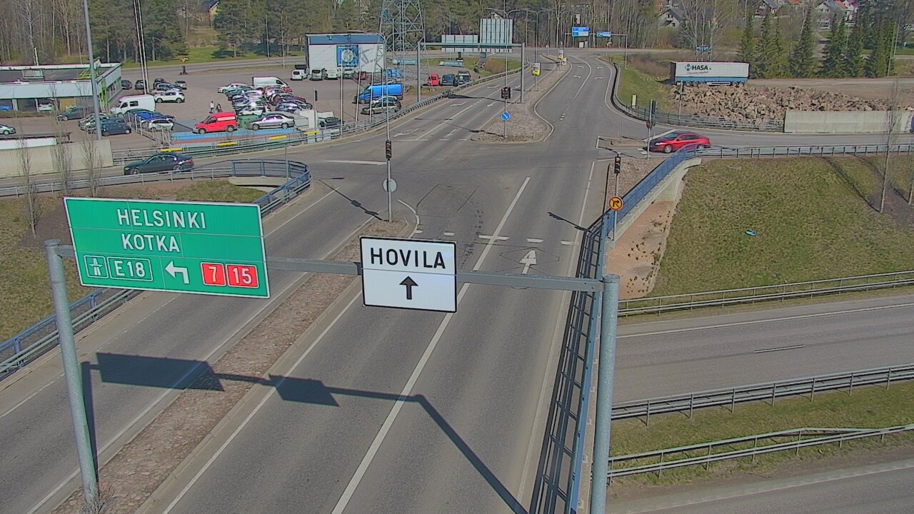 Weather Camera Image Road 7 Kotka, Jumalniemi, Kotka, Kymenlaakso