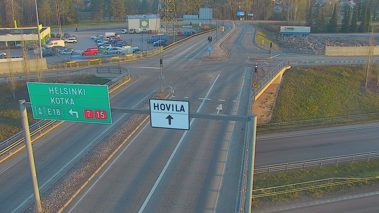 Weather Camera Image Road 7 Kotka, Jumalniemi, Kotka, Kymenlaakso