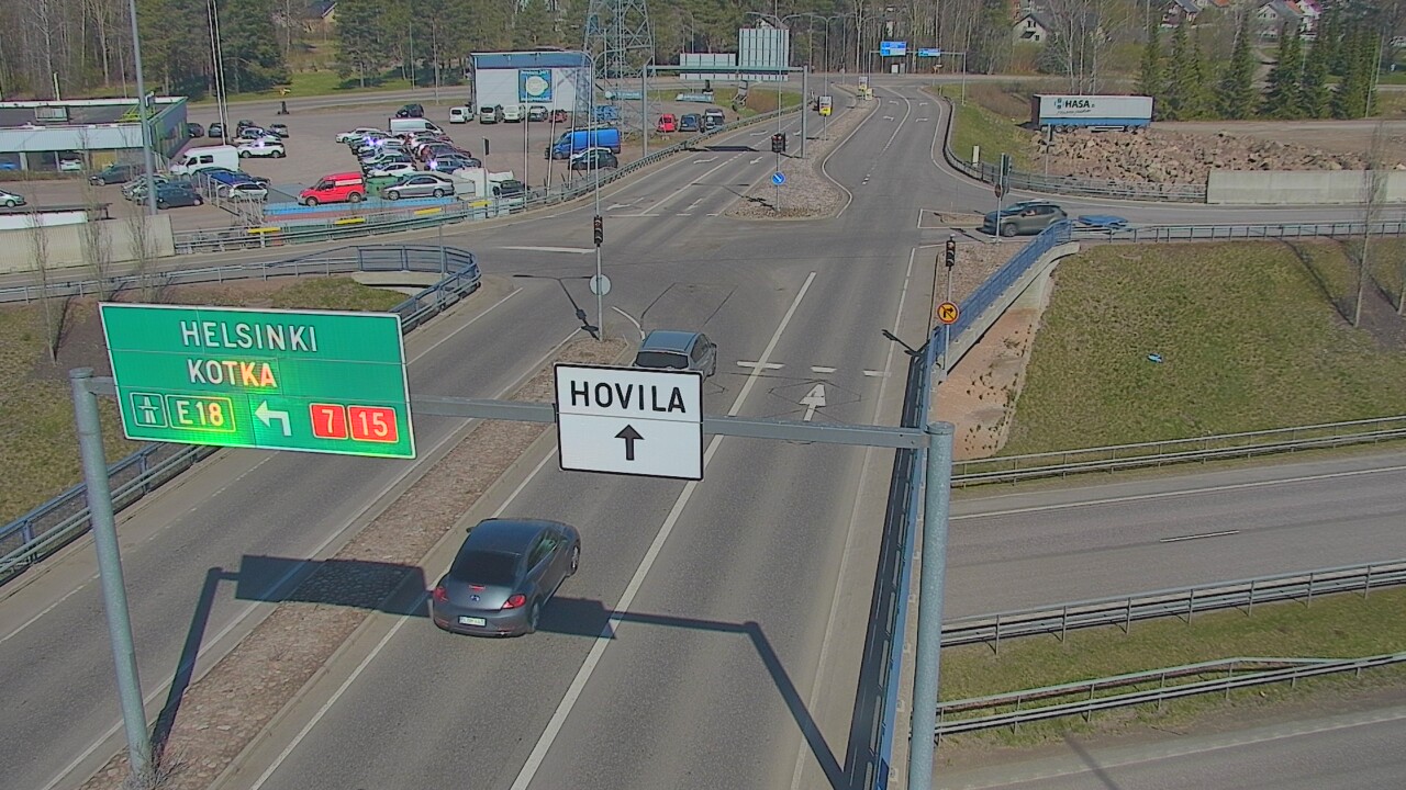 Weather Camera Image Road 7 Kotka, Jumalniemi, Kotka, Kymenlaakso