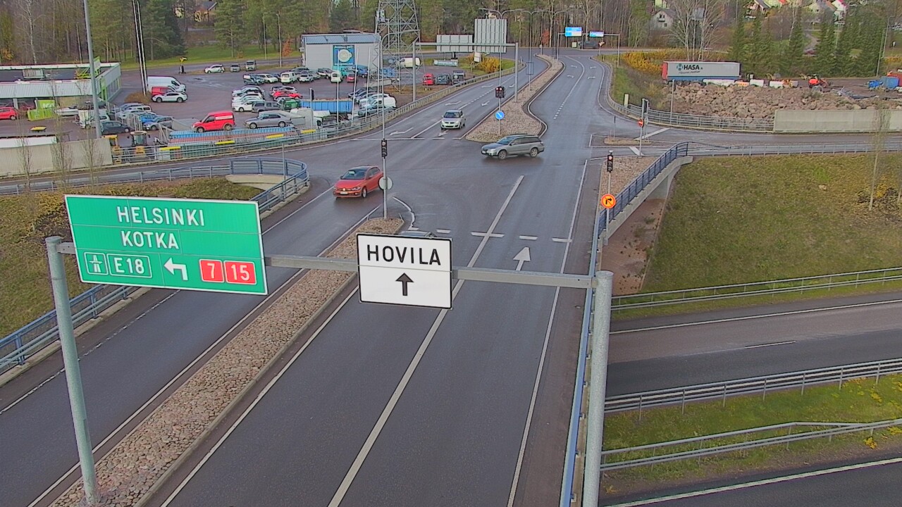 Kelikamerat Kuva Tie 7 Kotka, Jumalniemi, Kotka, Kymenlaakso