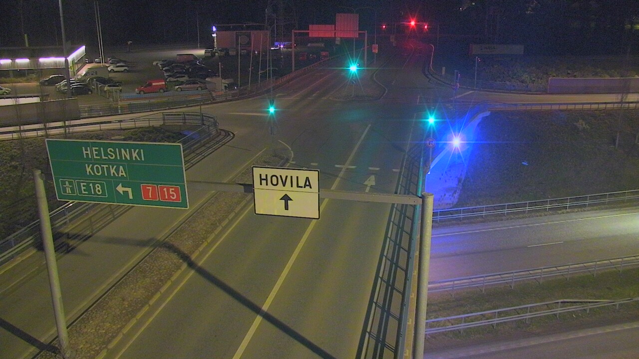 Weather Camera Image Väg 7 Kotka, Jumalniemi, Kotka, Kymenlaakso