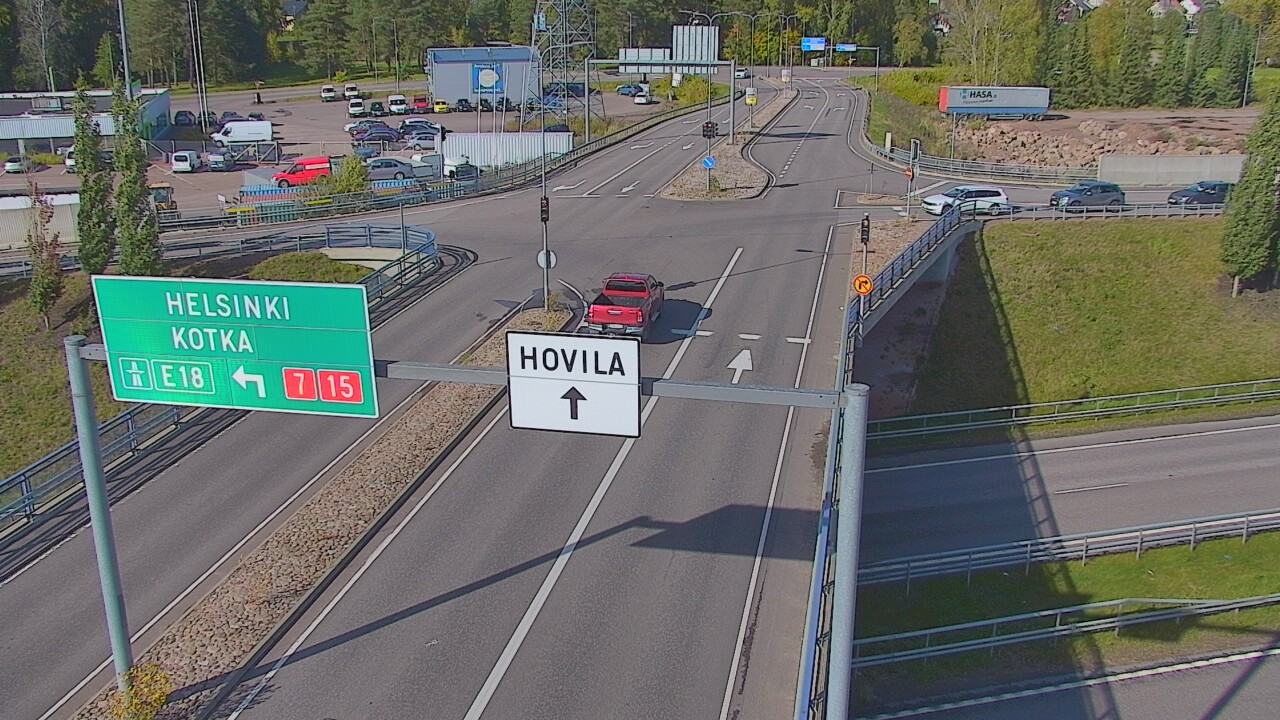 Weather Camera Image Road 7 Kotka, Jumalniemi, Kotka, Kymenlaakso