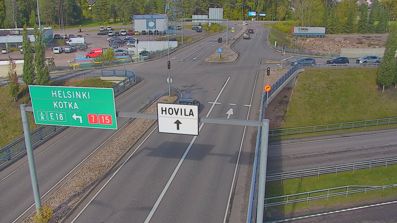 Weather Camera Image Road 7 Kotka, Jumalniemi, Kotka, Kymenlaakso
