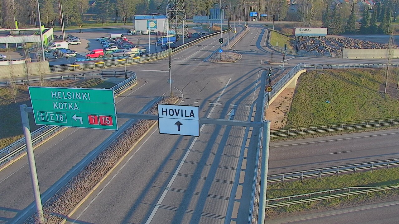 Weather Camera Image Road 7 Kotka, Jumalniemi, Kotka, Kymenlaakso