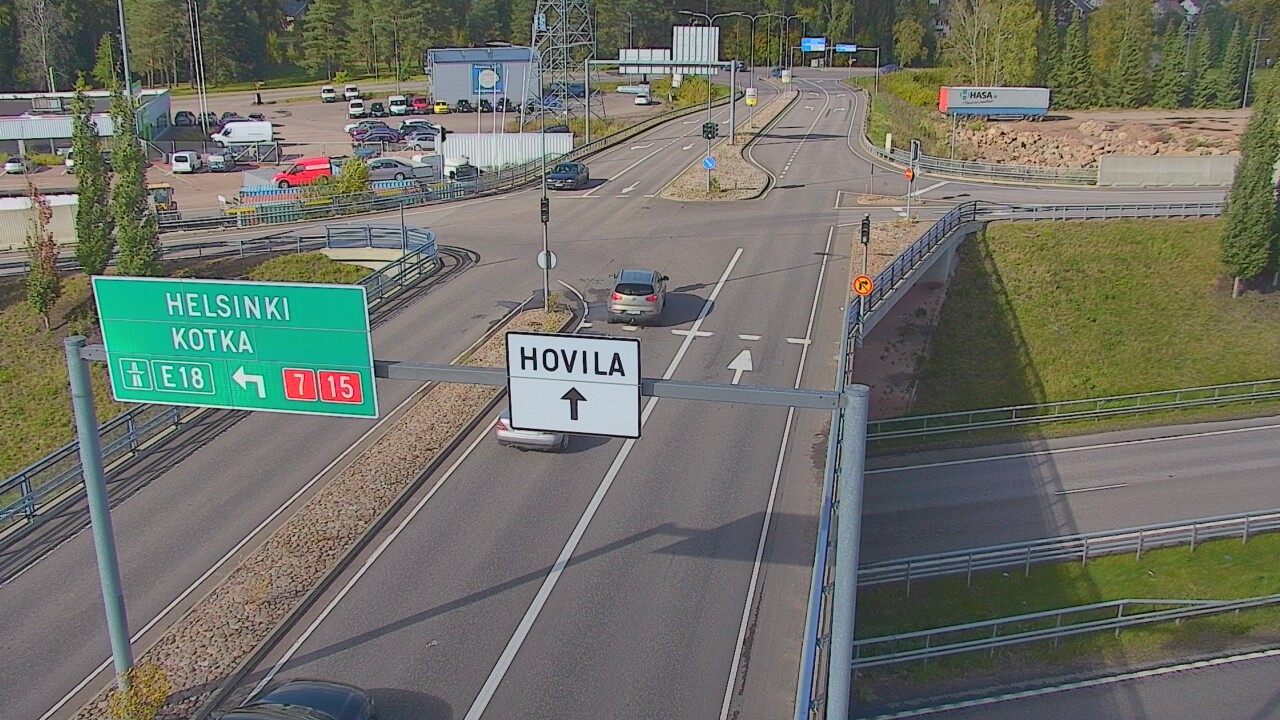 Weather Camera Image Road 7 Kotka, Jumalniemi, Kotka, Kymenlaakso