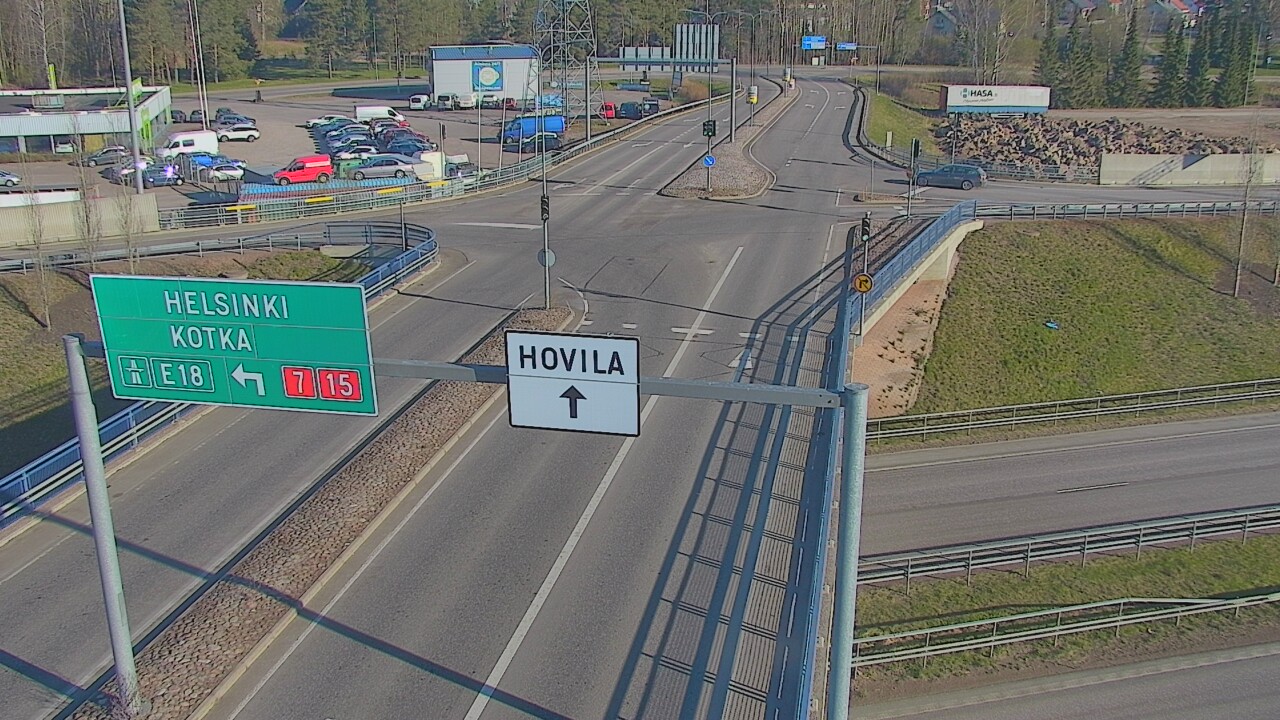 Weather Camera Image Road 7 Kotka, Jumalniemi, Kotka, Kymenlaakso