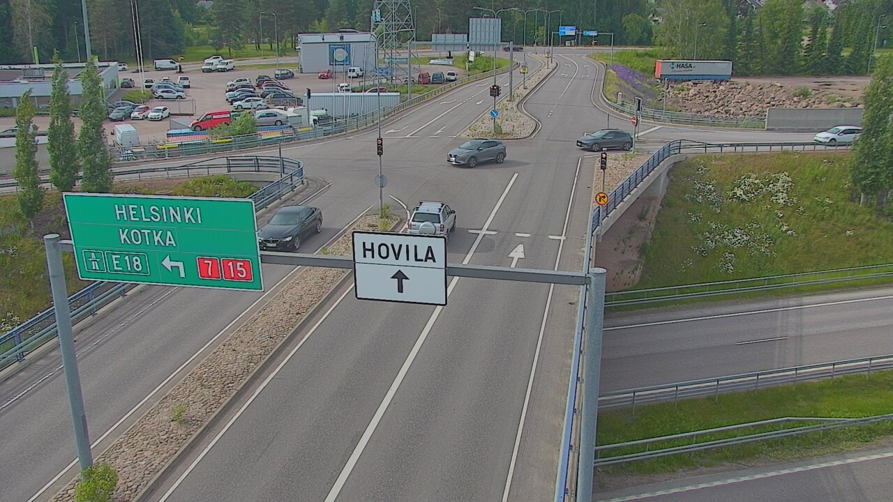 Kelikamerat Kuva Tie 7 Kotka, Jumalniemi, Kotka, Kymenlaakso