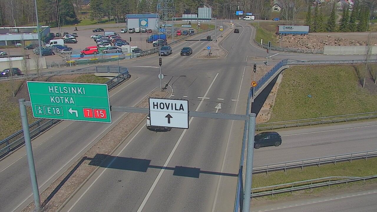 Weather Camera Image Road 7 Kotka, Jumalniemi, Kotka, Kymenlaakso