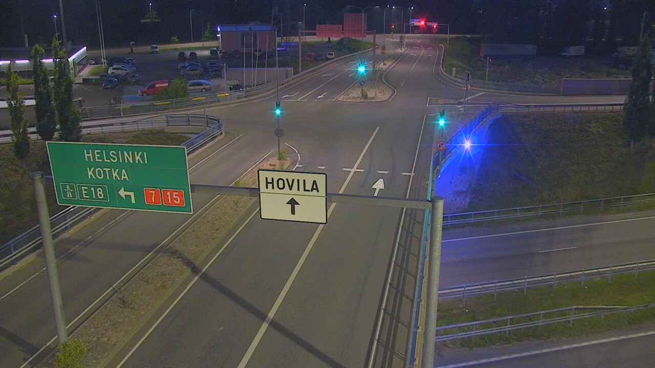 Weather Camera Image Väg 7 Kotka, Jumalniemi, Kotka, Kymenlaakso