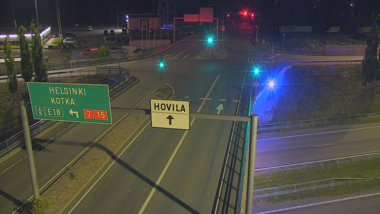 Weather Camera Image Väg 7 Kotka, Jumalniemi, Kotka, Kymenlaakso