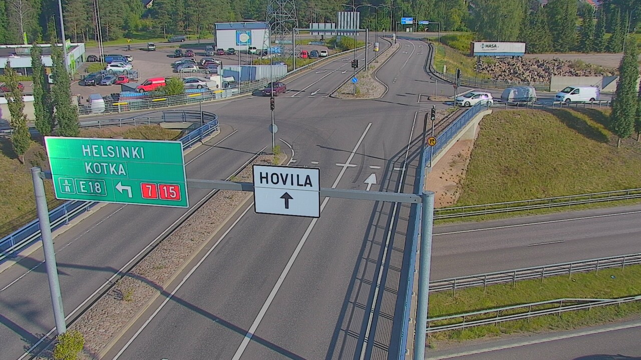 Weather Camera Image Road 7 Kotka, Jumalniemi, Kotka, Kymenlaakso