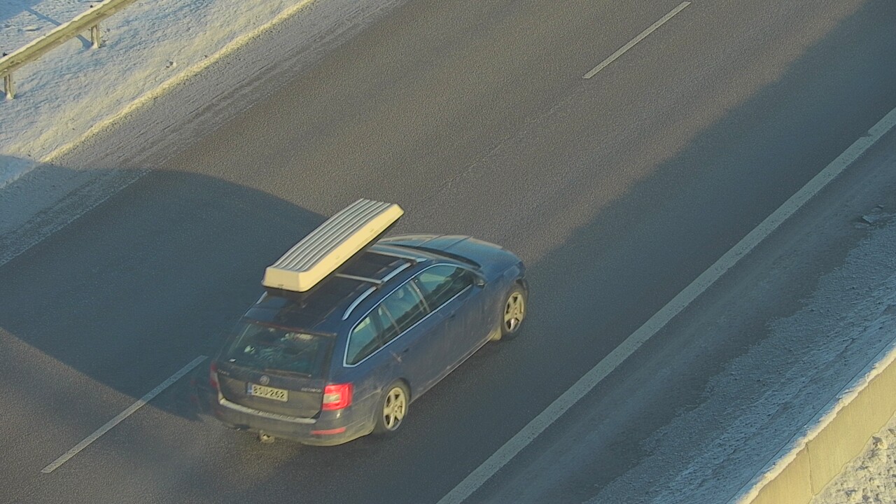 Weather Camera Image Väg 7 Kotka, Jumalniemi, Kotka, Kymenlaakso