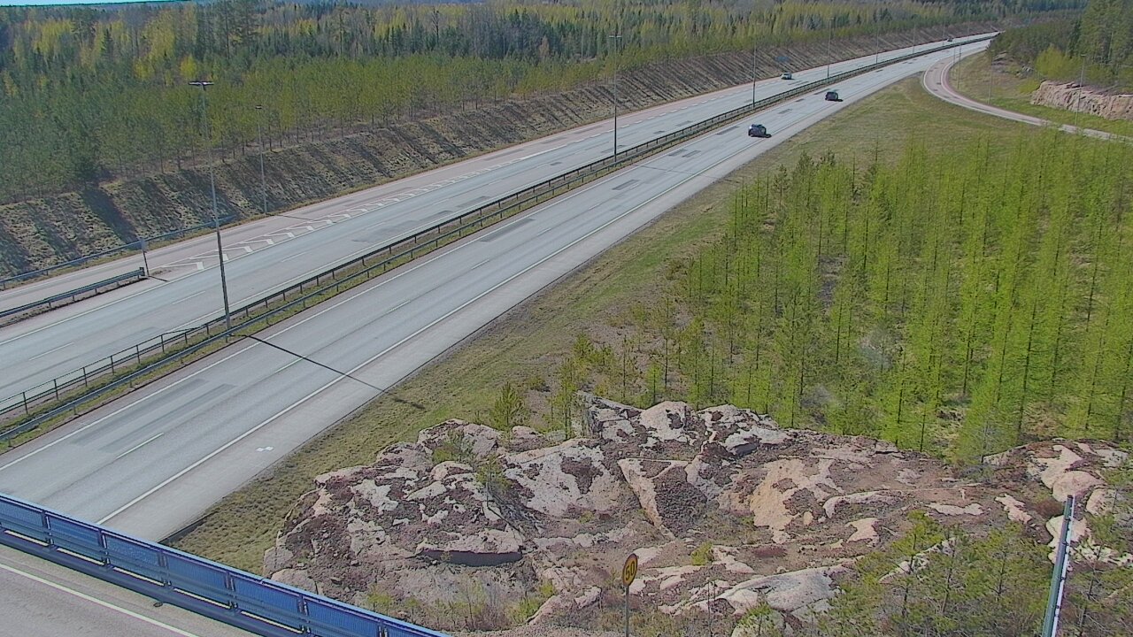 Weather Camera Image Väg 7 Pyttis, Ahvenkoski, Pyhtää, Kymenlaakso