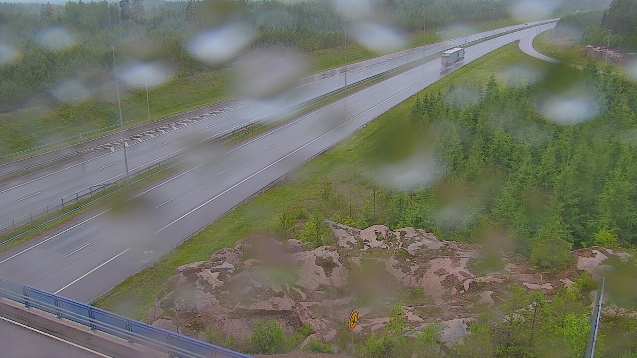 Weather Camera Image Väg 7 Pyttis, Ahvenkoski, Pyhtää, Kymenlaakso