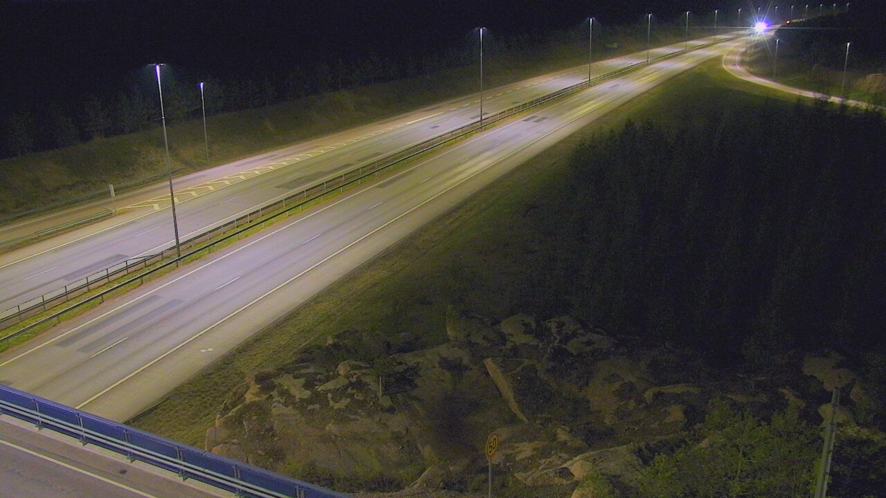 Weather Camera Image Väg 7 Pyttis, Ahvenkoski, Pyhtää, Kymenlaakso