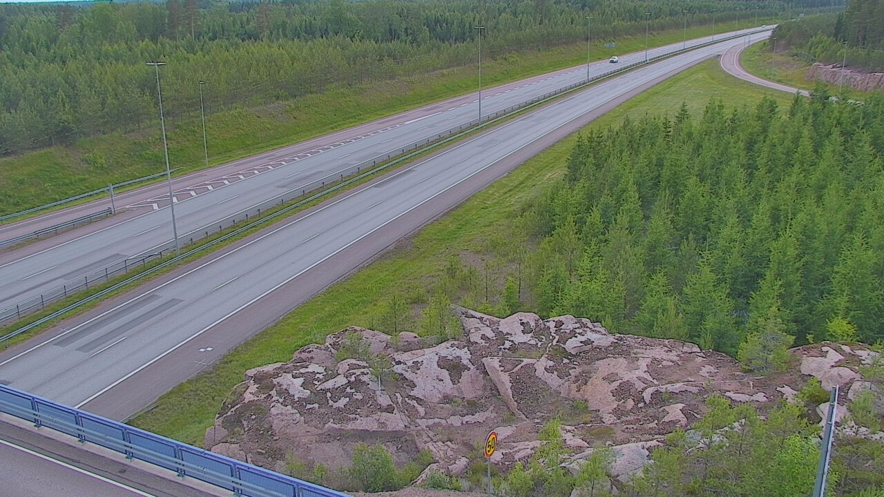 Weather Camera Image Väg 7 Pyttis, Ahvenkoski, Pyhtää, Kymenlaakso